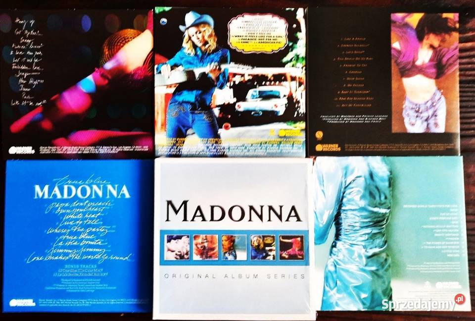 Sprzedam Zestaw Album CD 5 płytowy Madonna śląskie