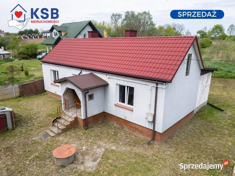 Dom 80m2 w trakcie remontu Jędrzejowice wolnostojący świętokrzyskie
