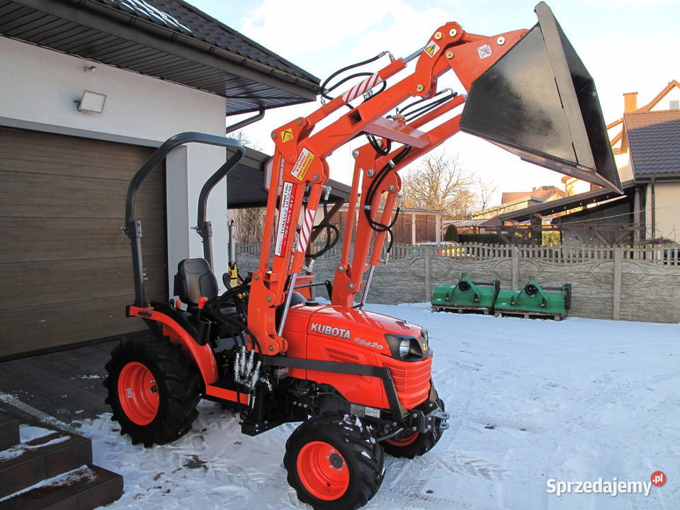 Mini Traktorek Kubota B2420 4X4 24 Wspomaganie