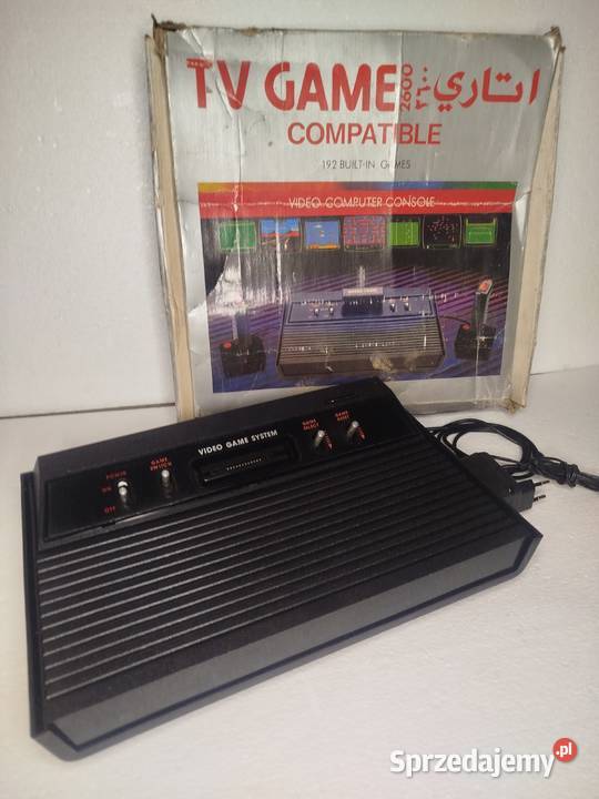 Zabytkowa konsola TV Game compatible Atari 2600