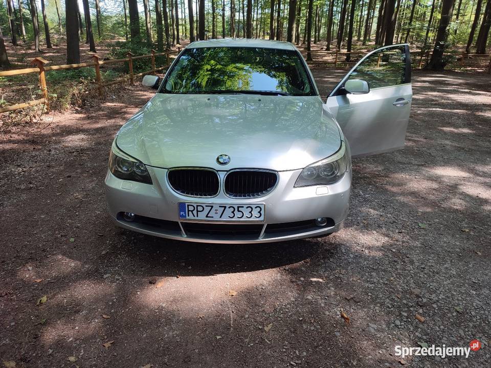 Bmw E60 520 benzyna Gaz Skóry 4/5 Przeworsk
