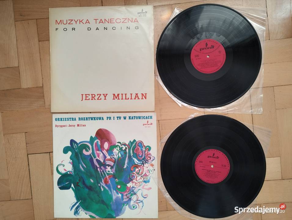 Jerzy Milian dwa winyle w super stanie Szczecin