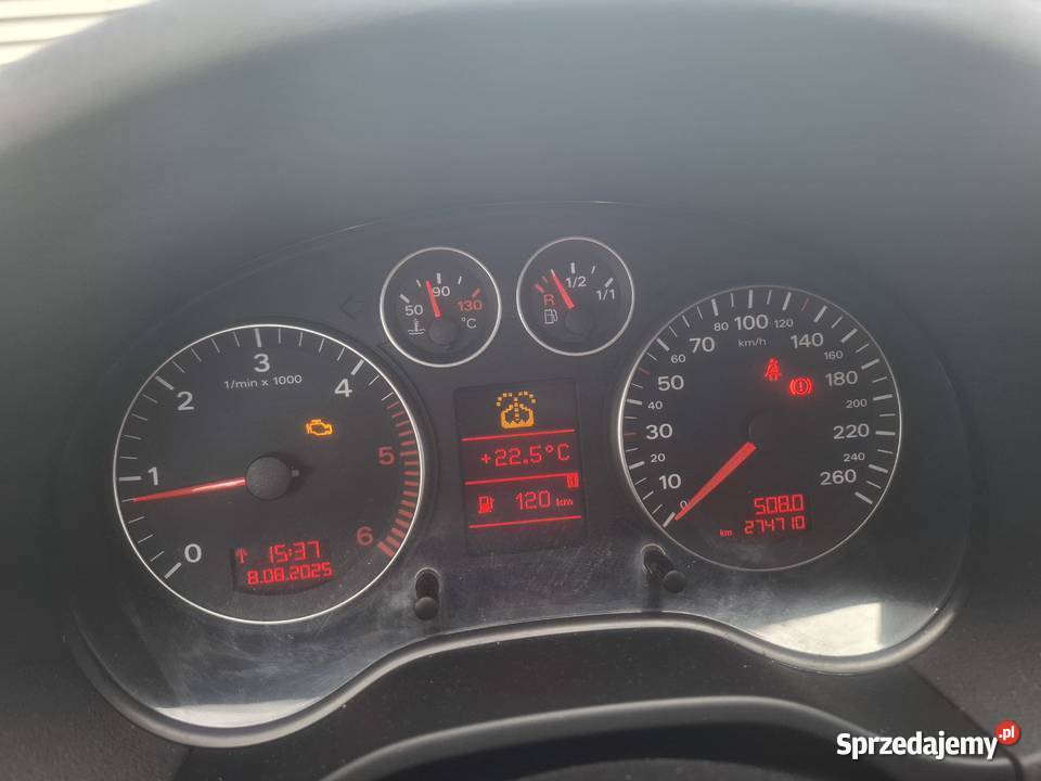 Audi a3 8p 20 tdi 2007 245400km A3 Siedlce