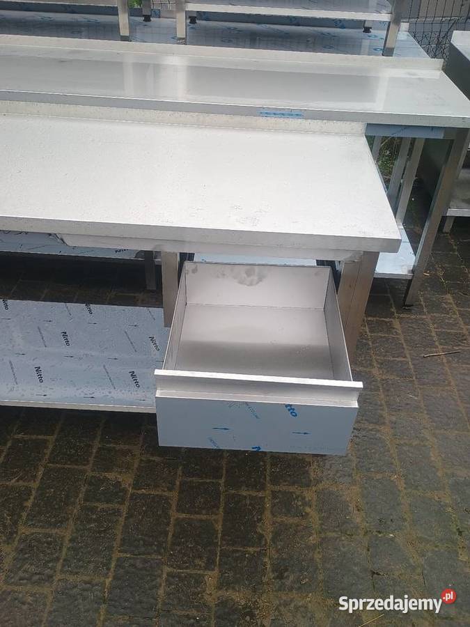 Stół Gastronomiczny z szufladą 164x60 Piekielnik