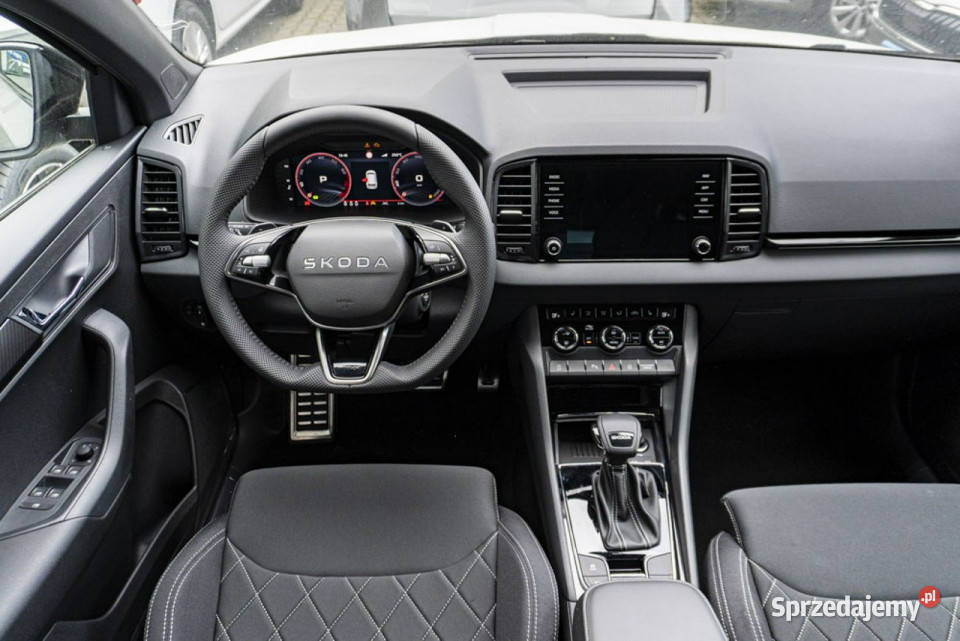 koda Karoq Sportline 15 TSI 150 DSG Dostępny czujnik deszczu Łódź