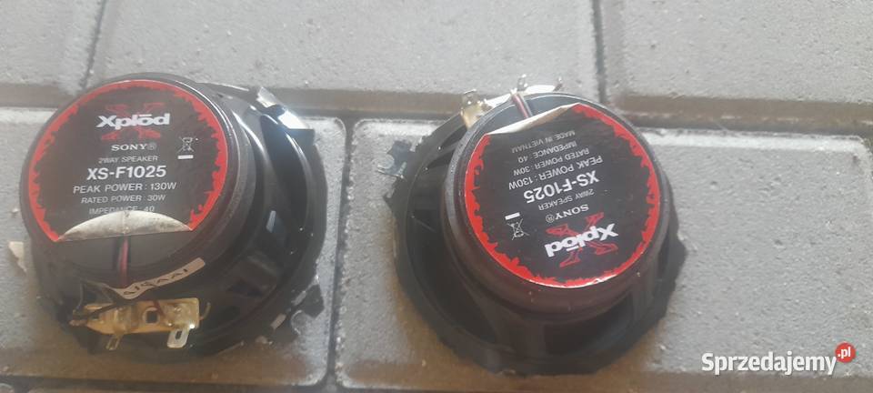 Głośniki sony 100mm 130w Głośniki Karpacz