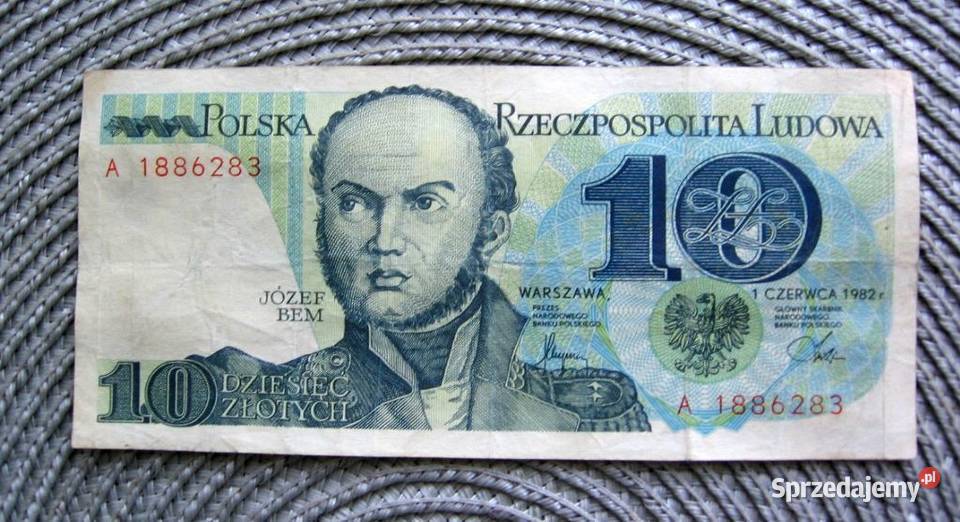 Polska 10 Józef Bem Seria A wielkopolskie Kalisz