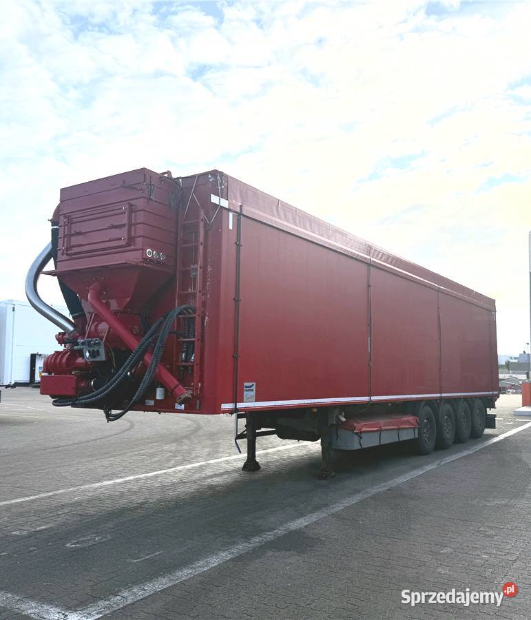 Naczepa wywrotka z Zasyssaniem z Wydmuchem do Warszawa