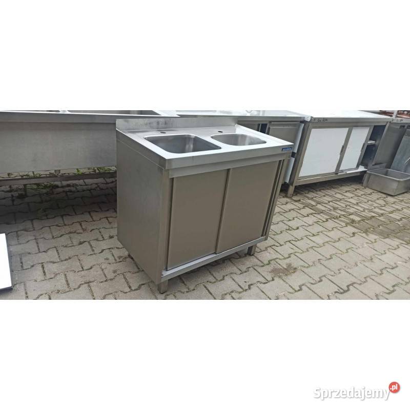 ZLEW 2 KOMOROWY Z SZAFKĄ 905085 P O Gastronomia