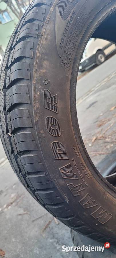 Dwie sztuki opon wielosezonowych MATADOR 16cale