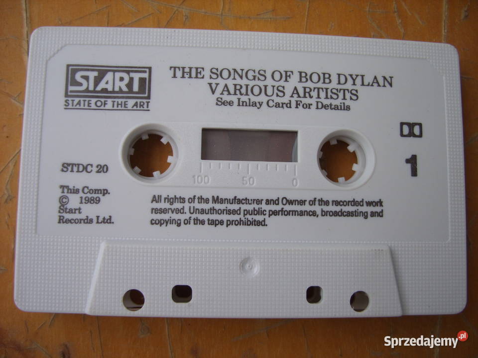 ROCK KASETAThe bwst of Bob Dylan2 kasety1989 Wołów