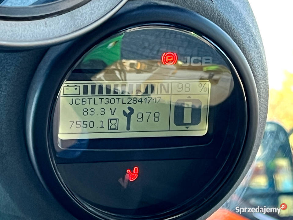 Wózek widłowy elektryczny JCB 3019E 3 tony Kęty