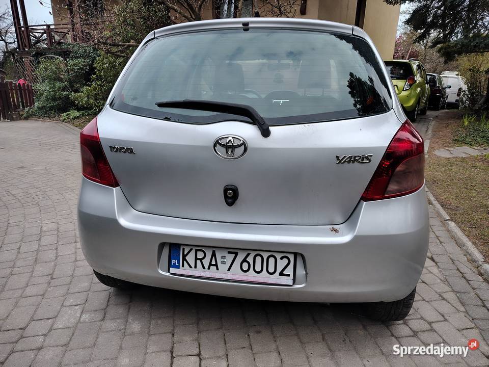 Toyota Yaris 2007 manualna Yaris Bochnia sprzedam