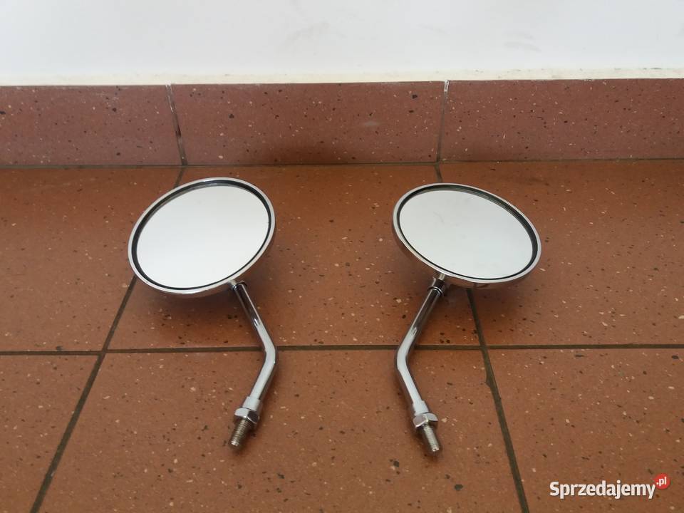 Lusterka chrom Skuter Romet Ogar Honda Suzuki Strzyżów