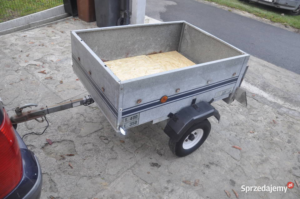 Przyczepka Lekka DBD RV380 Zarejestrowana Do Rzeszów