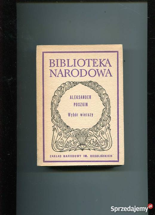 Wybór wierszy Puszkin Szczecin