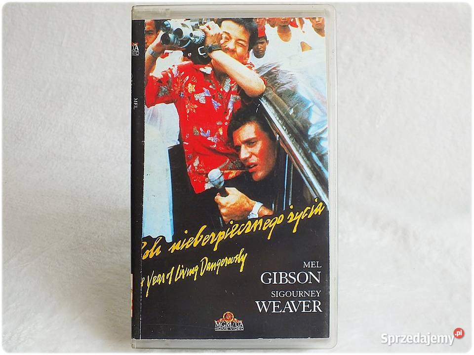 Kaseta VHS Niebezpiecznego Życia Film na Video lektor Żary