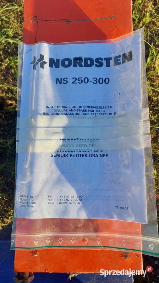 Siewnik siewniczek do trawy poplonu kongskilde Kutno