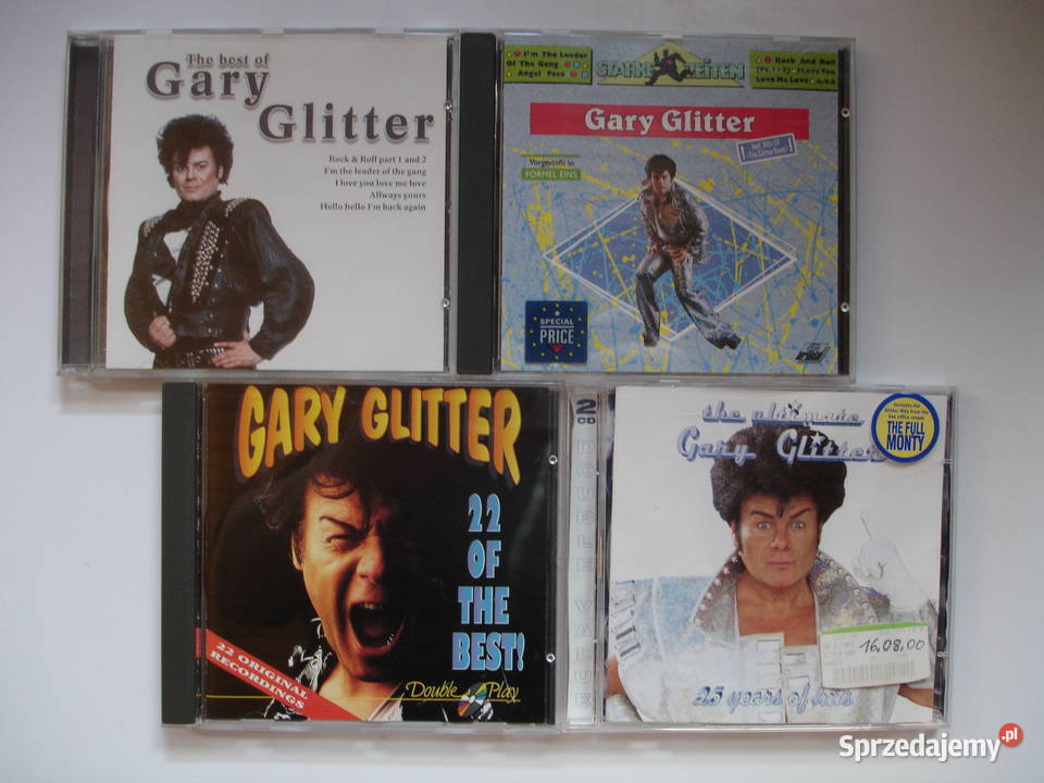 GARY GLITTER płyty CD lubuskie Zielona Góra sprzedam