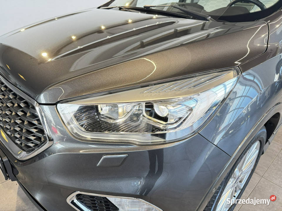 Ford Kuga Vignale 20TDCI 180 automat AWD 2018 r garażowany Myślenice