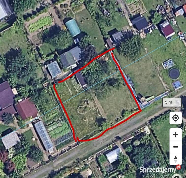 Działka ROD Gorzów Wlkp Śląska ROD Jedwab Gorzów Wielkopolski