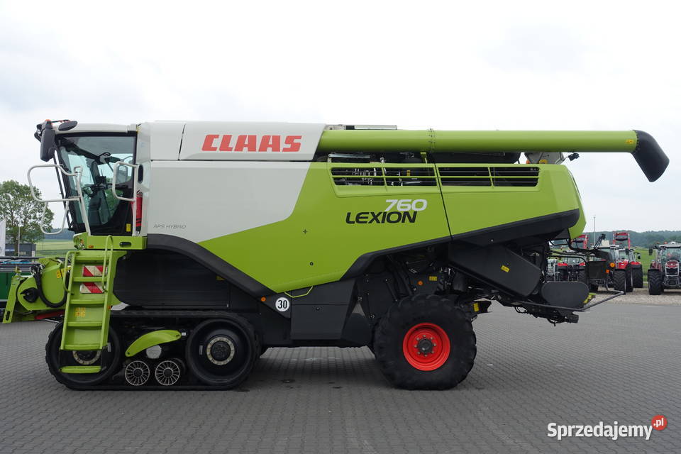 Claas Lexion 760 TT V1080 kombajn zbożowy nieuszkodzony Zbożowe Sokoły