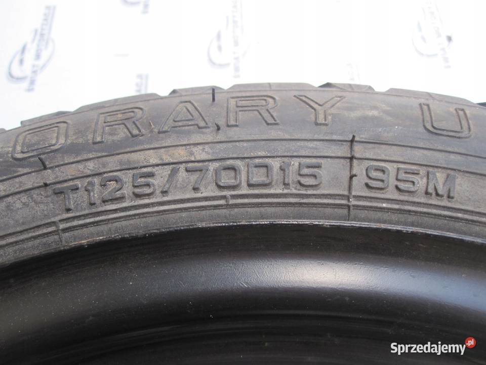 NISSAN koło dojazdowe 1257015 95M 4x100 ET40