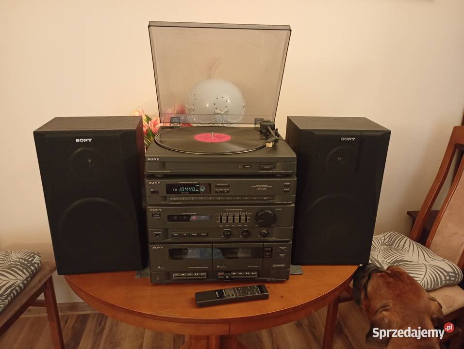 Wieża Sony z Adapterem Elektronika Warszawa