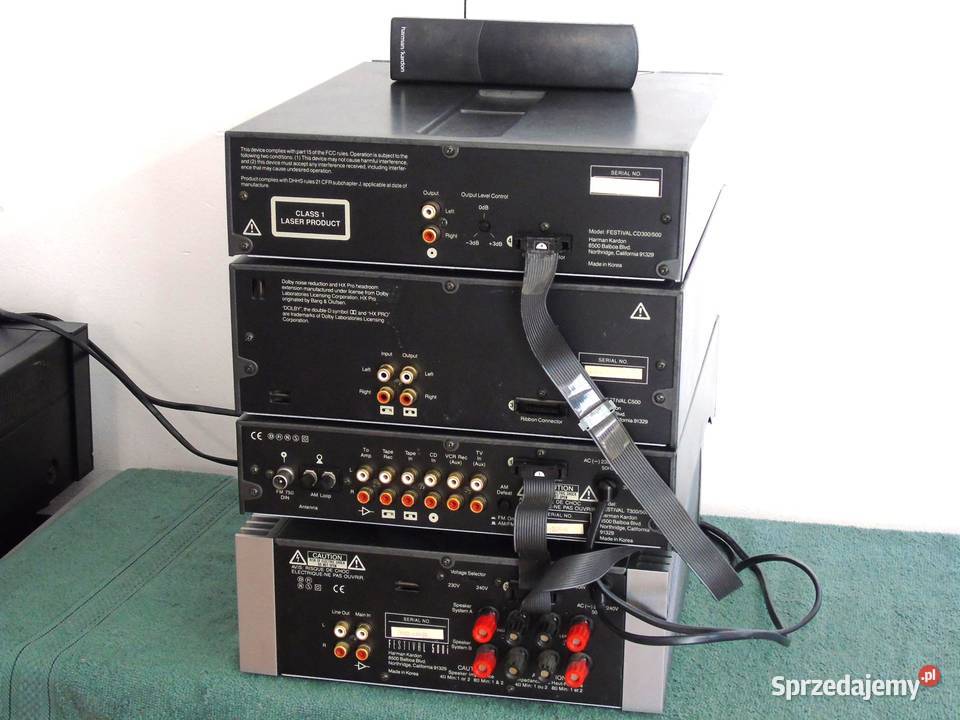 Wieża Harman Kardon pilot Wzmacniacz Radio CD podkarpackie Jasło