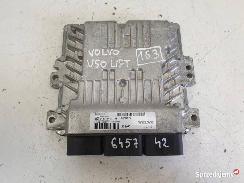 Volvo S40 II V50 16 D2 STEROWNIK SILNIKA Chełm