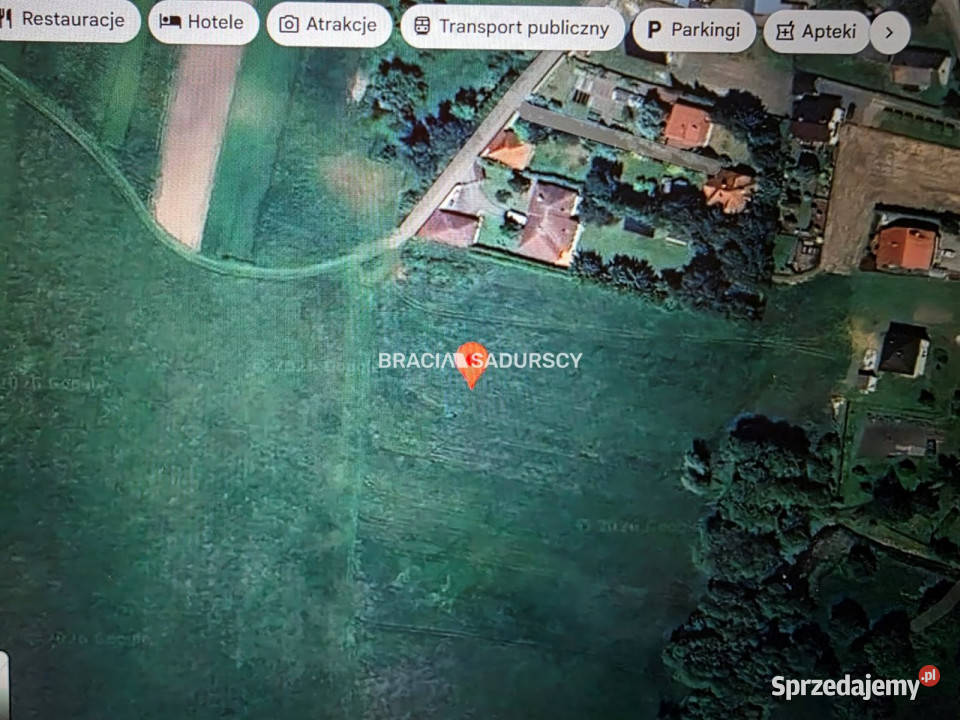 sprzedaży działki Cholerzyn 800m2