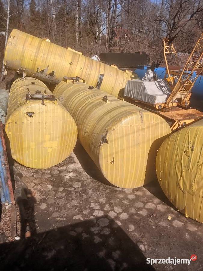 Zbiornik stalowy 50 m3 50000 L 50 dwuplaszczowy Suchedniów