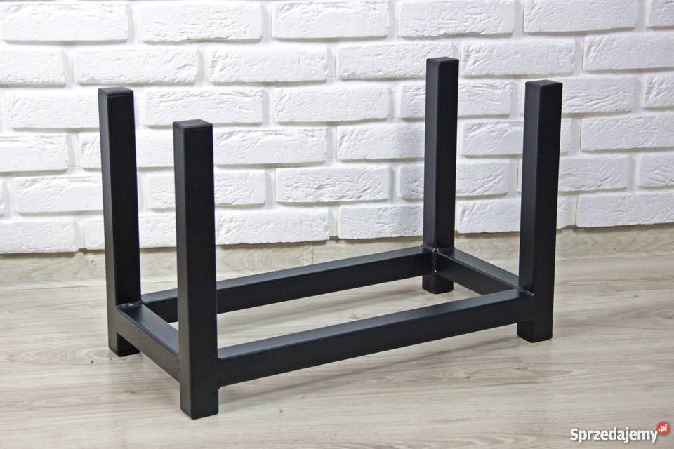 Stojak na drewno kominkowe loft nowoczeny Wrocław sprzedam
