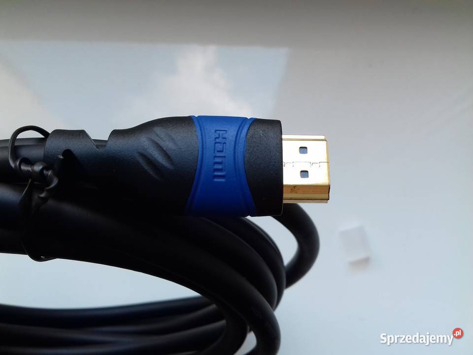 Kabel deleyCON HDMIHDMI 3m kąt 90 HDMI20a 14a 4K kable, taśmy, przedłużacze Bydgoszcz