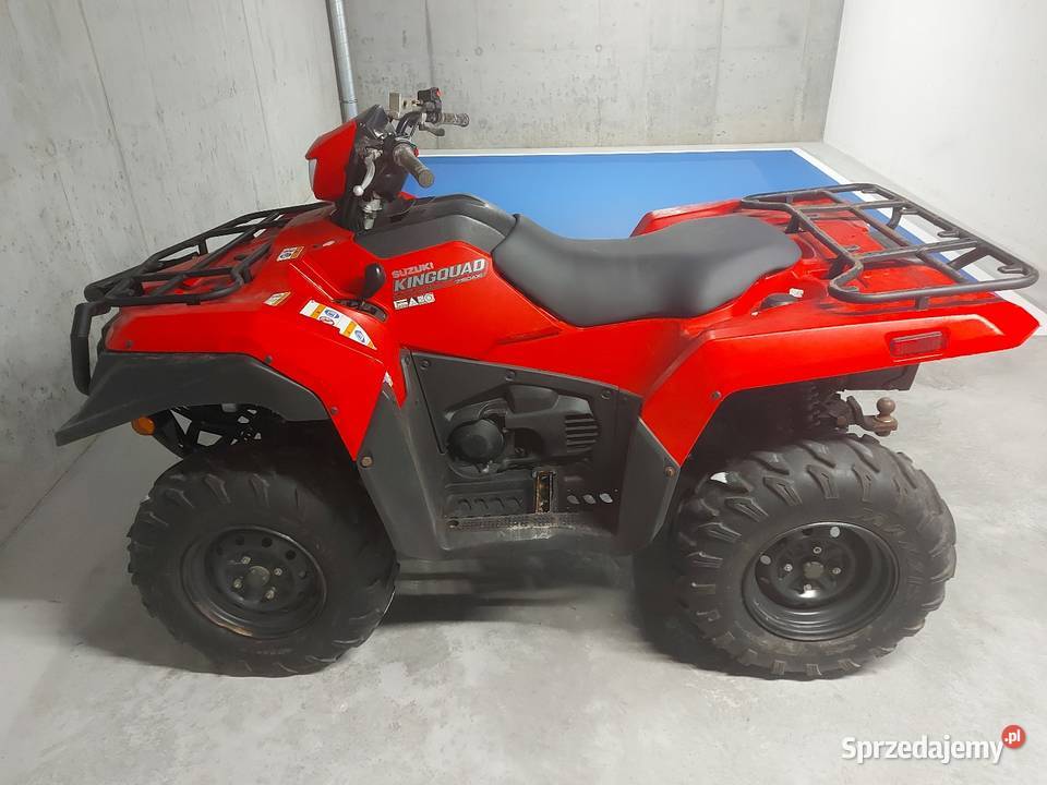 Quad Suzuki Kingquad 750 Power Steering Zamiana Mikołajki sprzedam