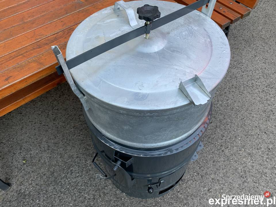 Polski parnik węglowy ocynkowany parownik kocioł Warszawa
