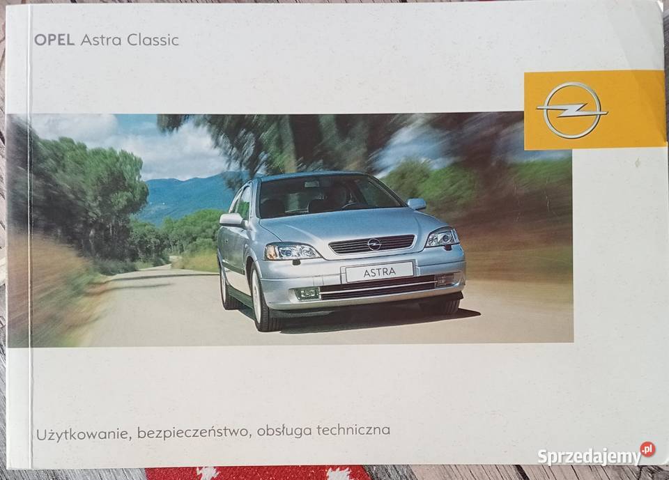 Instrukcja obsługi Opel Astra G Astra II Astra Przodkowo
