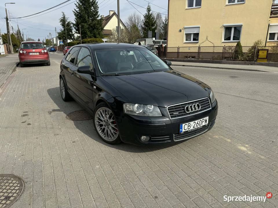 Audi A3 8P 32 VR6 Qattro benzyna Bydgoszcz