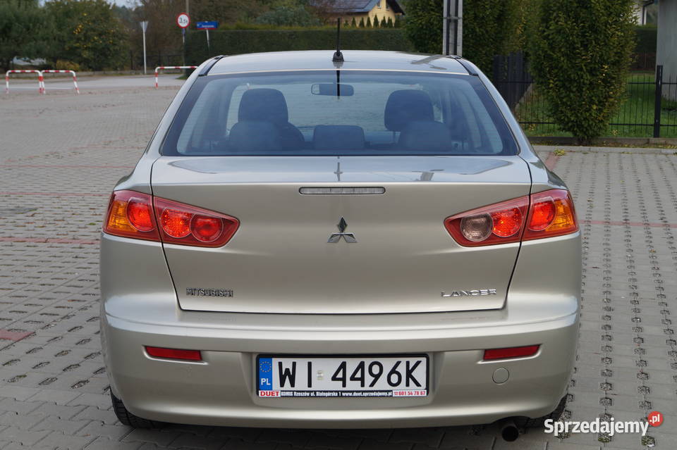 MITSUBISHI LANCER 18 Benzyna Salon Polska Lancer Rzeszów
