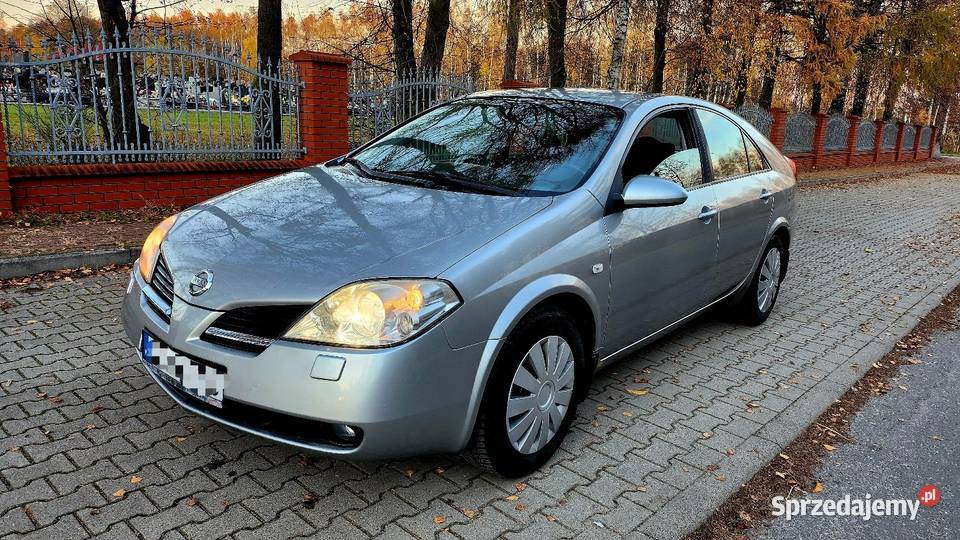 Nissan Primera P12 2003 18 Benzyna Salon Polska ABS Częstochowa