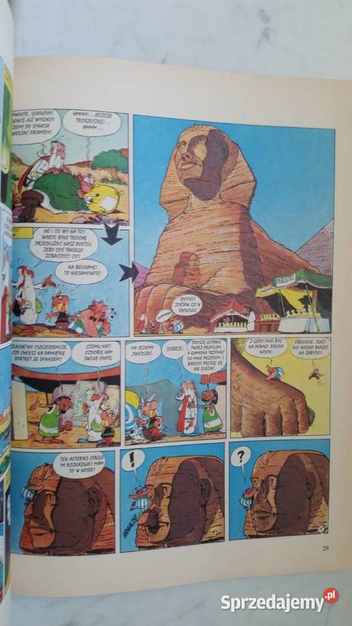 Asteriks i Kleopatra Wydanie z leksykonem Album Puławy