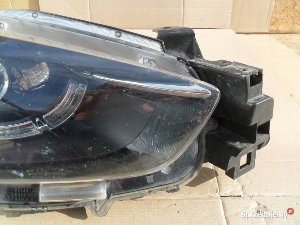 Mazda CX5 lift Led Lampa Prawa Przód 2016 Lampy przednie Nowy Tomyśl