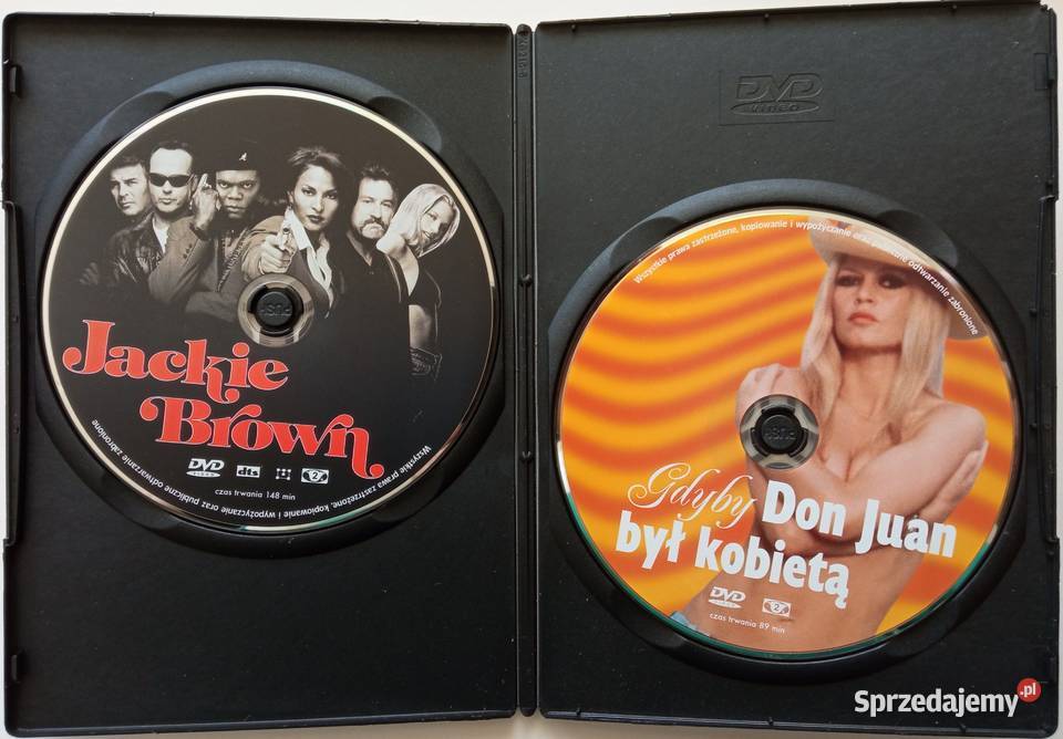 Jackie Brown Gdyby Don Juan był kobietą 2DVD 2 płyty Filmy Łódź