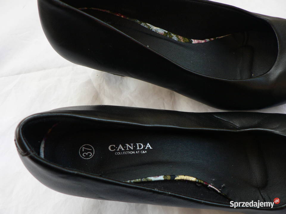 CACANDAczarne czółenka 37 łódzkie Łódź