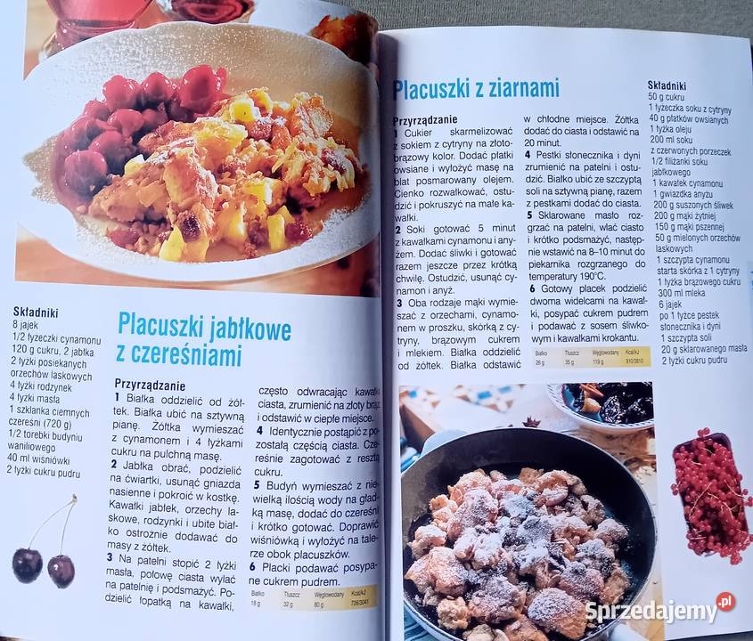 Wyśmienite placki naleśniki gofry Pr zbiorowa Antykwariat Koźminek