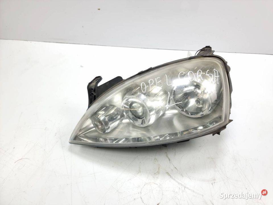 LAMPA LEWA PRZÓD OPEL CORSA C 13237263 SOCZEWKA Lipno