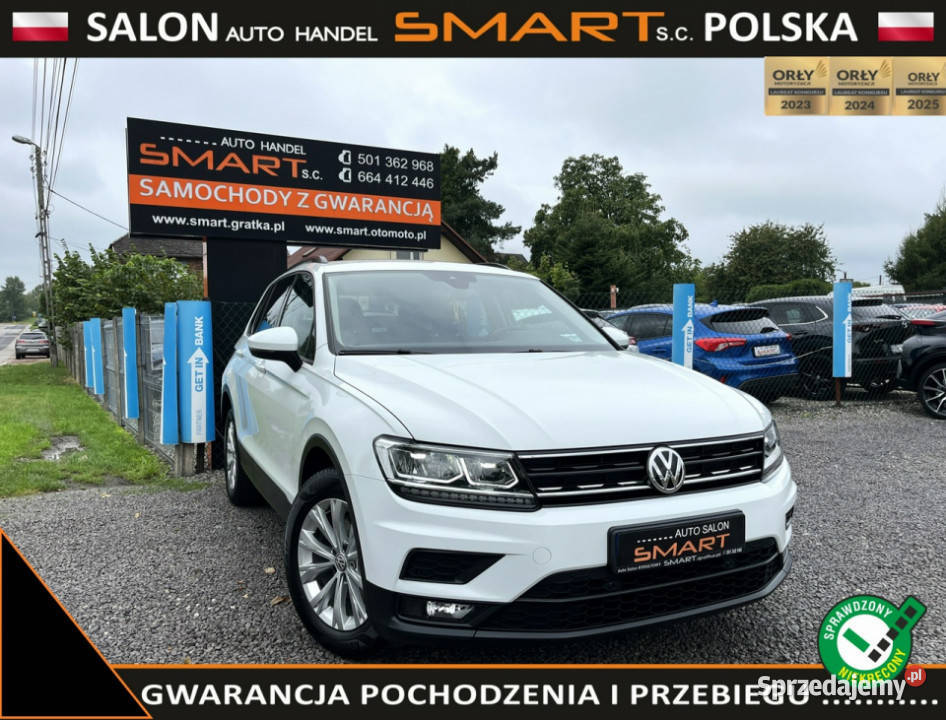 Volkswagen Tiguan AutomatManetki Kamera Salon 1395cm3 Rydułtowy