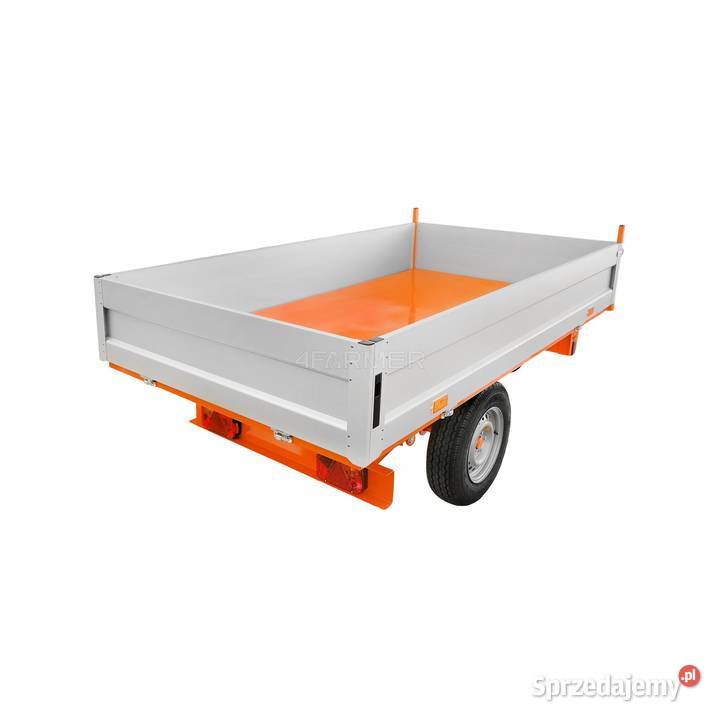 Przyczepa rolnicza jednoosiowa 2T ALU Geograss Tajęcina