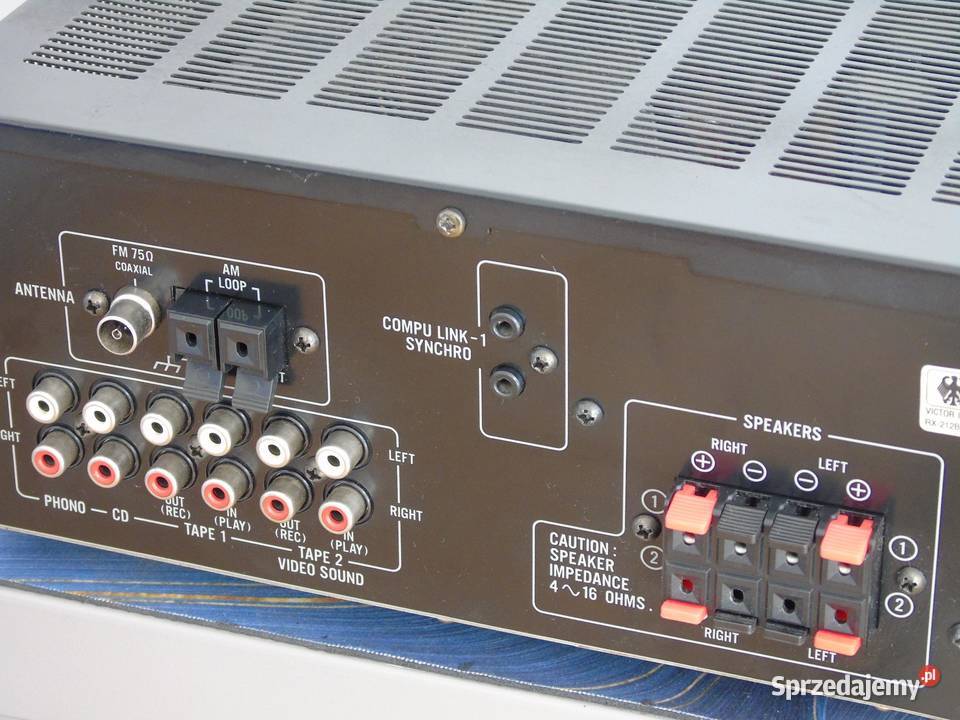 Amplituner JVC RX212 mocny i sprawny DOSTAWA Jasło