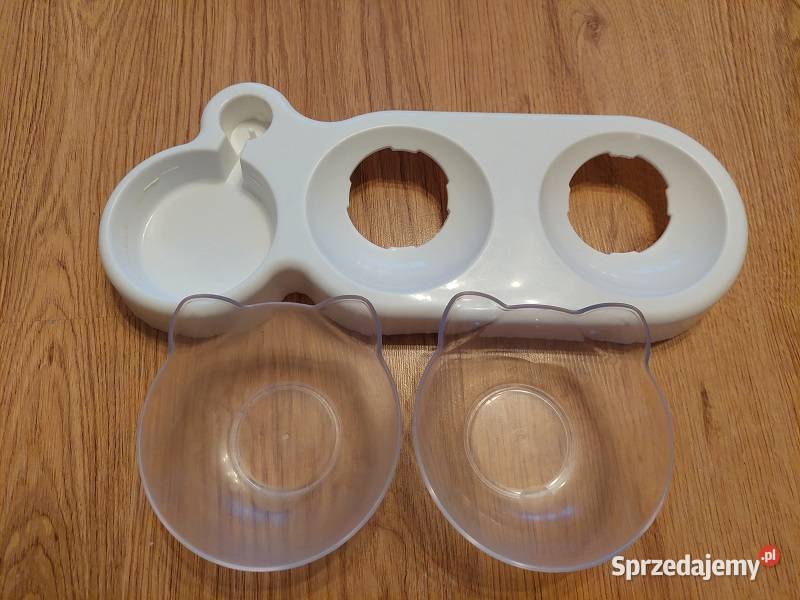 Zestaw potrójnych misek zwierząt Warszawa